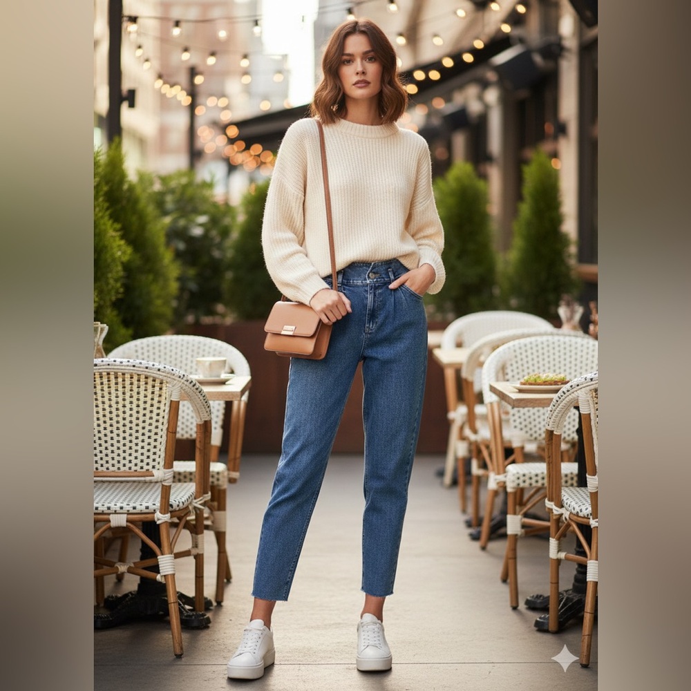 Hollister Ultra High-Rise Mom Jeans | Vintage Stretch Size 0 - Picture 11 of 11
